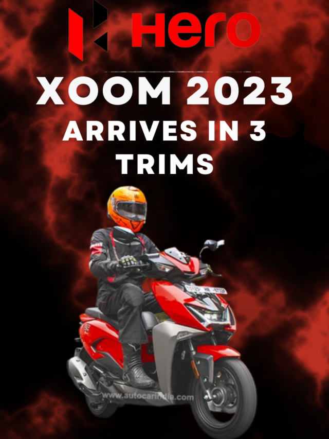 Hero Xoom Revealed: India’s new stylish scooter