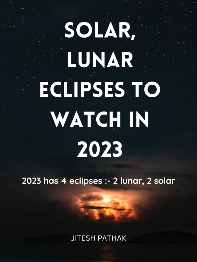 Solar and Lunar Eclipses to watch in 2022