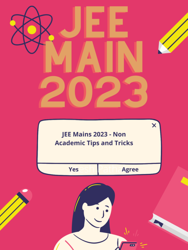 JEE Mains 2023 Tips and Tricks
